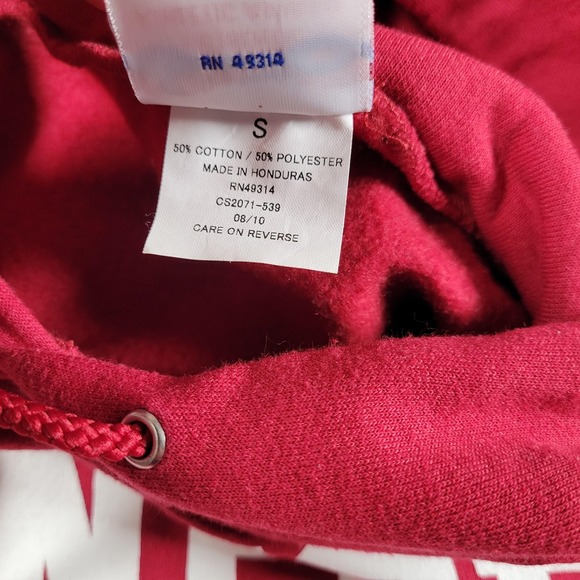 Stanford University Hoodie Mens Small Champion Cardinal Sweatshirt Pullover Coll - Picture 8 of 9